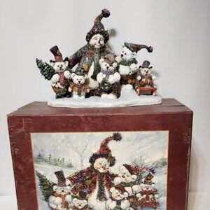 Sherwood's Collection *771216) Scotty's Snow Bears Figures Old Glory Co.